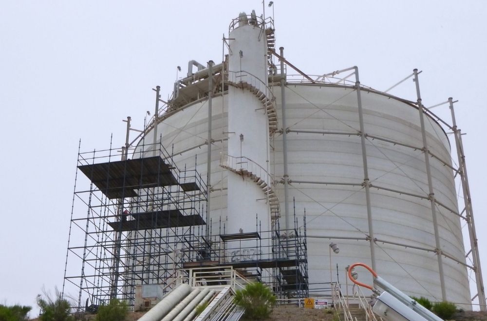 Remediation of Access Towers to RLPG Tanks