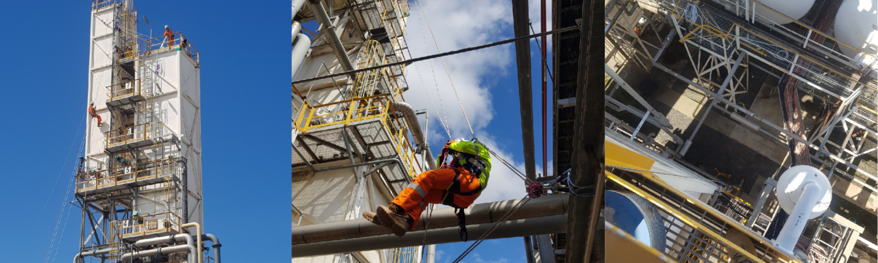 Air Separation Unit Insulation Removal and Remediation via Ropes Access, Specialist Gas Facility